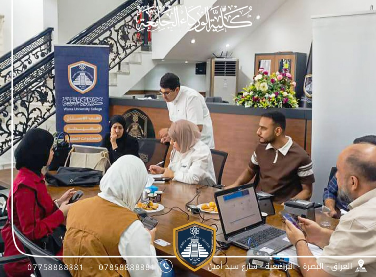 Al-Warka University College Hosts a Team from the Independent High Electoral Commission to Update the Voter Registry 502384901 17932838385024797 5362498295951646546 n